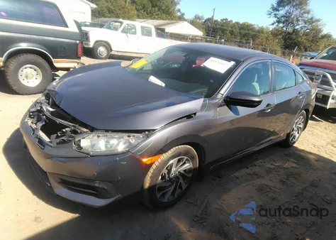 2016 Honda Civic Ex z USA, uszkodzony, nr VIN 19XFC2F7XGE094262